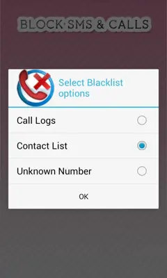 Block calls & SMS android App screenshot 3